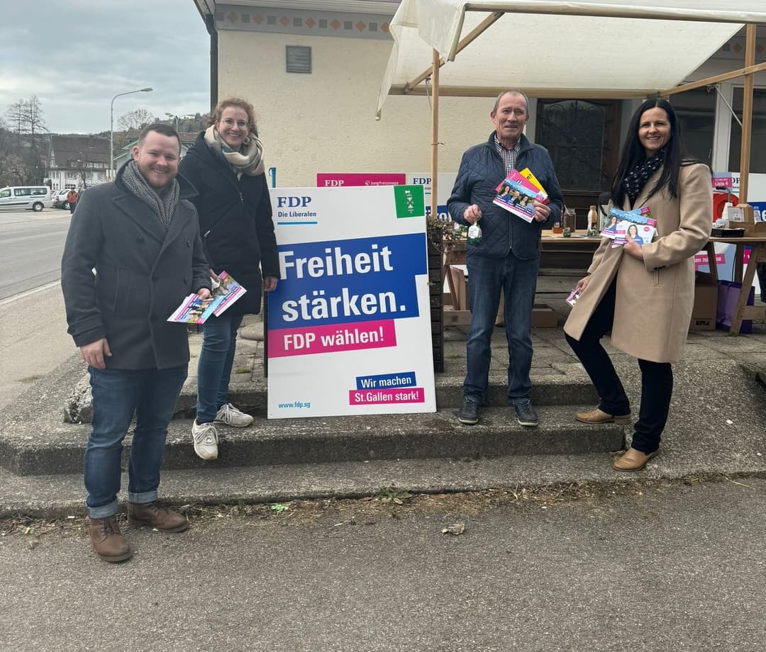 Cover Image for Standaktion der FDP Nesslau